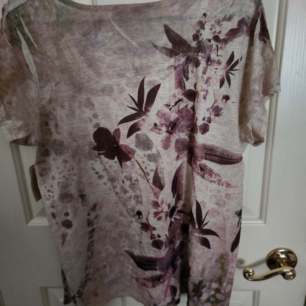 XL Coldwater Creek burnout top. New with tags. - Picture 5 of 6